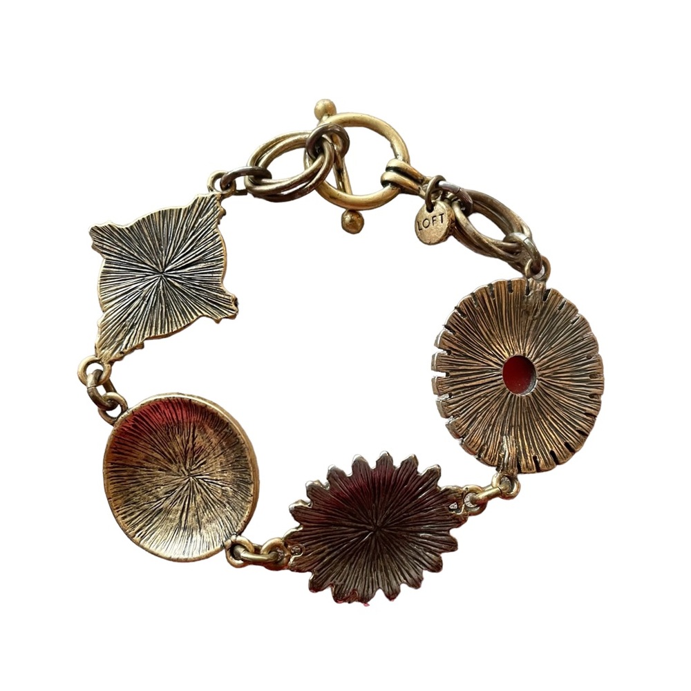 Loft Multi Stone Toggle Bracelet - image 2
